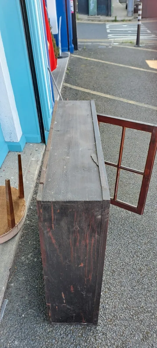 Vintage Antique Kitchen Dresser Cabinet - Image 3