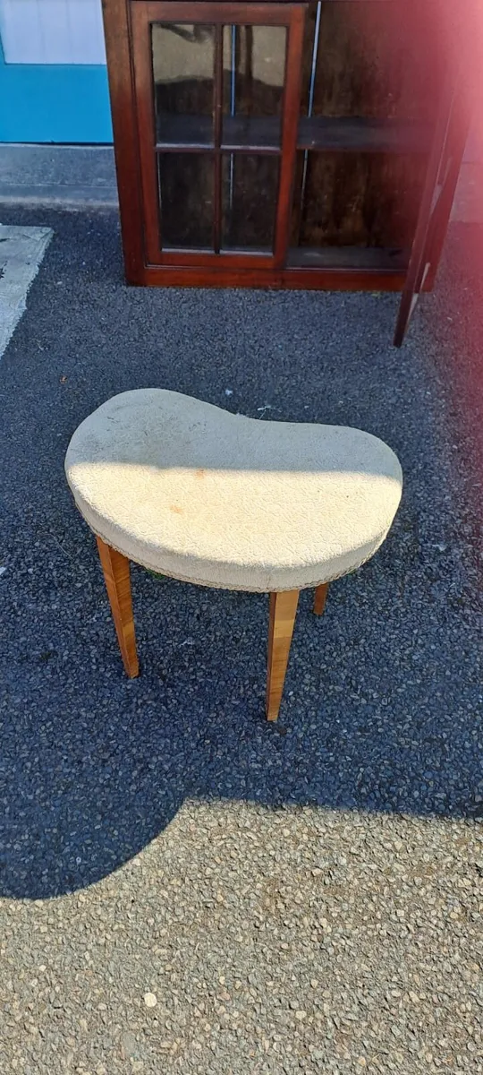 Vintage Artdeco Stool - Image 1