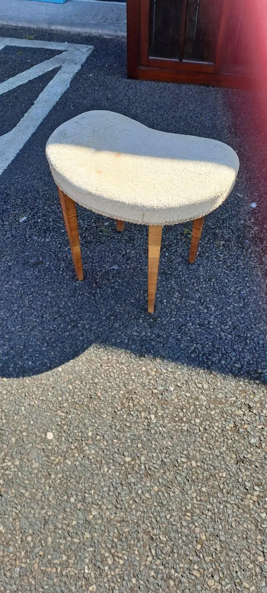 Vintage Artdeco Stool - Image 2