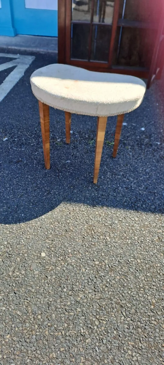 Vintage Artdeco Stool - Image 3