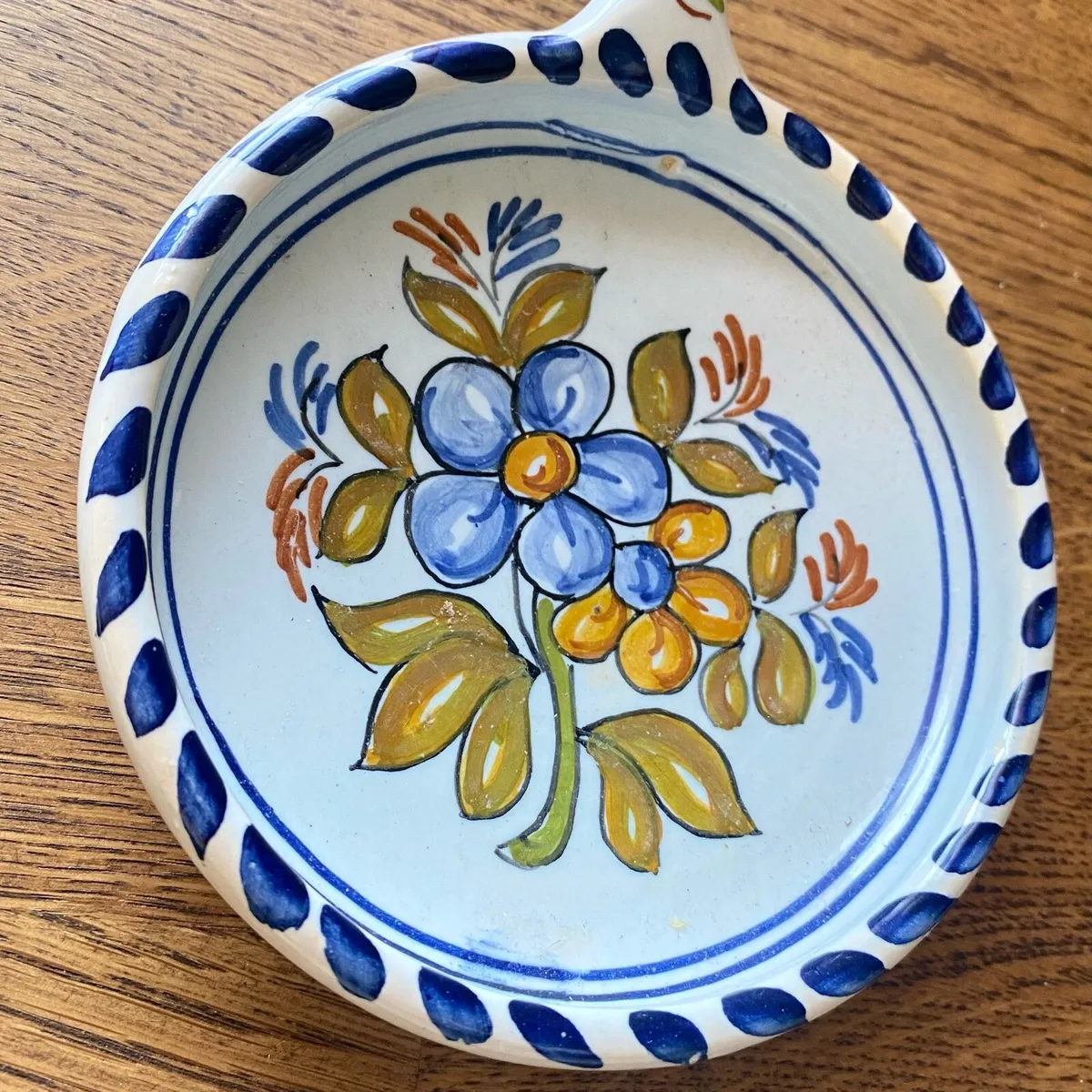 Talavera Ceramic Wall Hanging Dish - Image 3