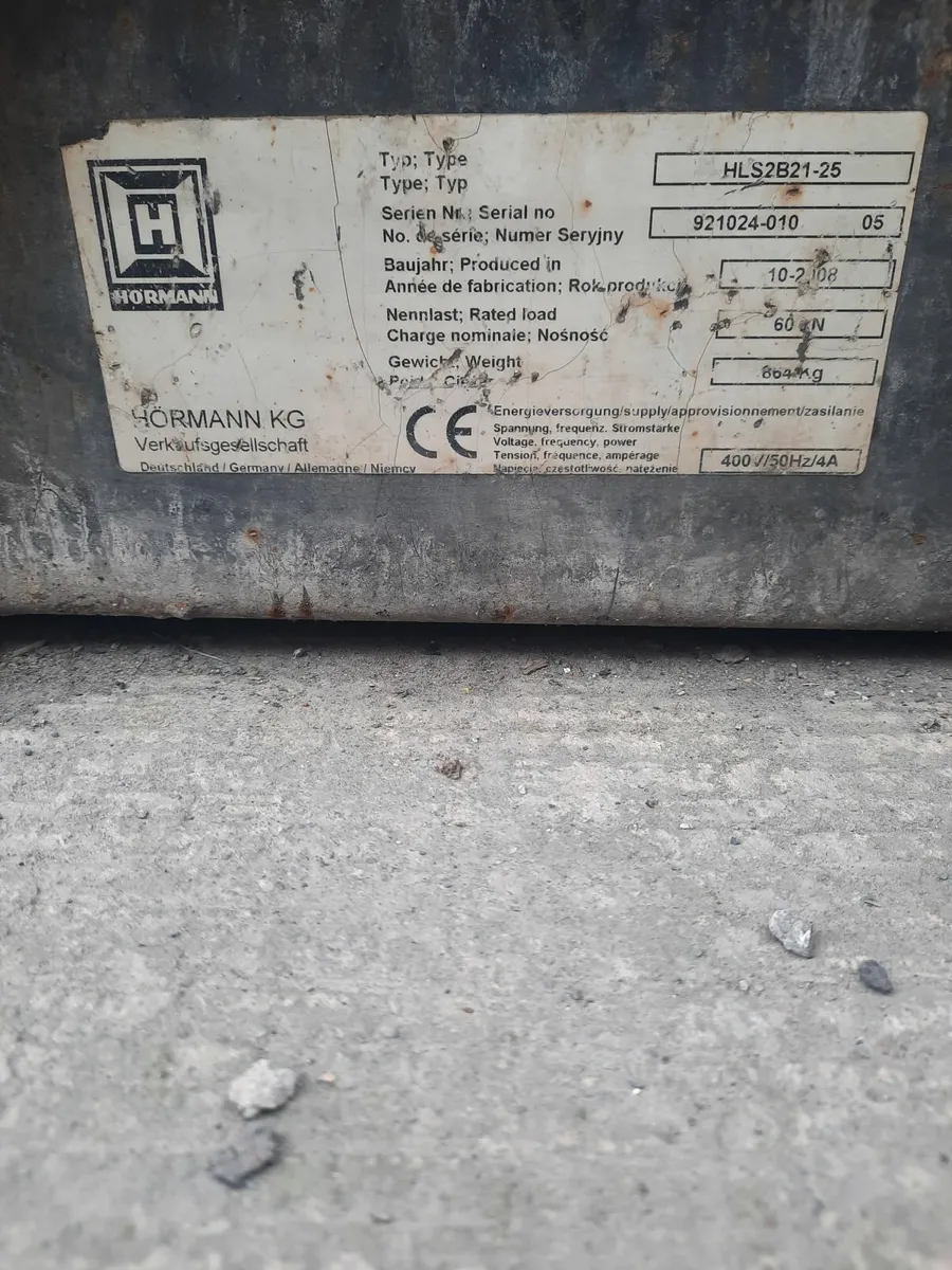Hormann 6tn Loading Bay Dock Leveller - Image 3