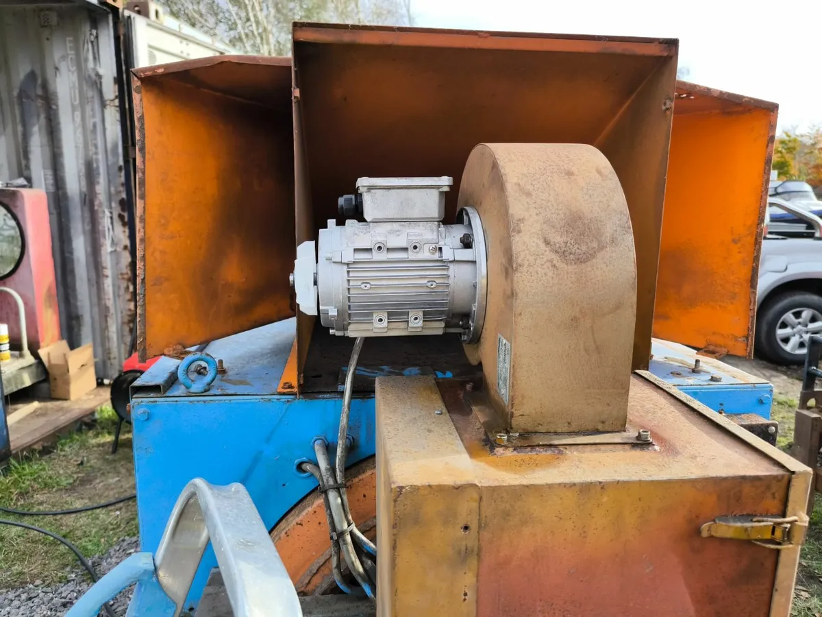 3 phase 15kw rotary air drying kiln sand, sawdust, - Image 1