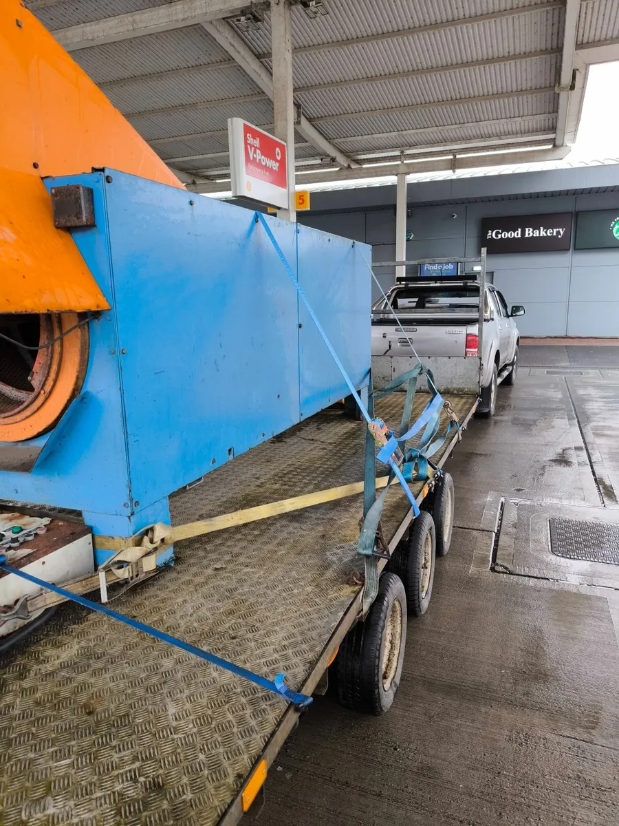 3 phase 15kw rotary air drying kiln sand, sawdust, - Image 3