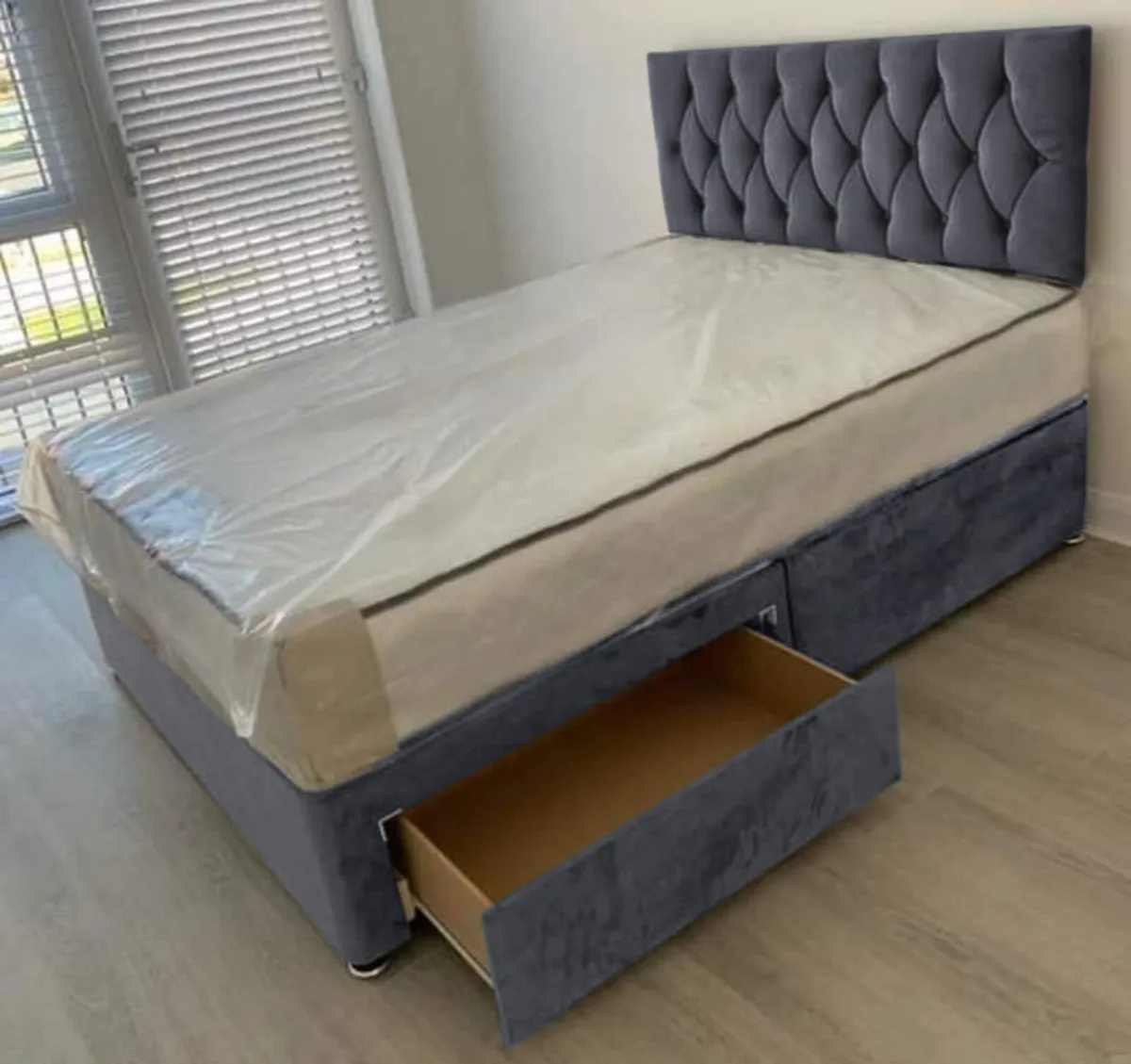 New Chesterfield Divan Beds Free Delivery - Image 4