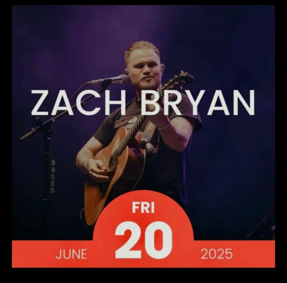 Zach Bryan Tickets - Image 2