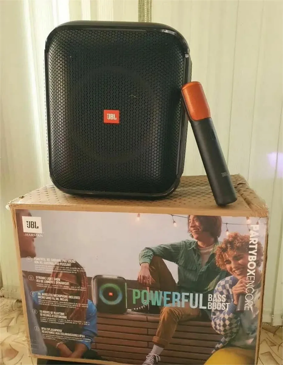 JBL Partybox Encore Essential with Microphone - Image 1