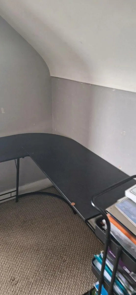 L shaped computer desk - Image 2