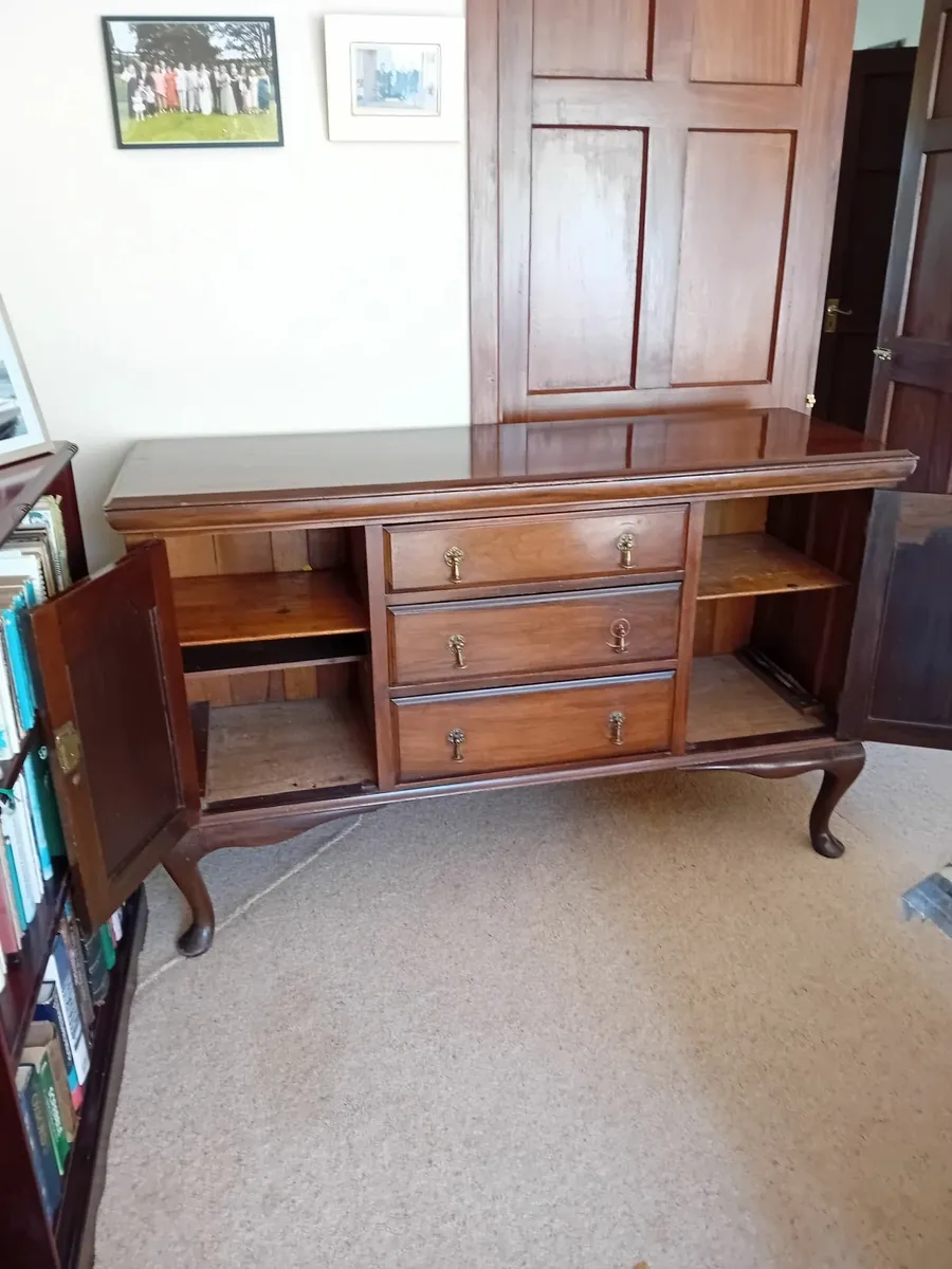 Antique Mahogany Sideboard - Image 3
