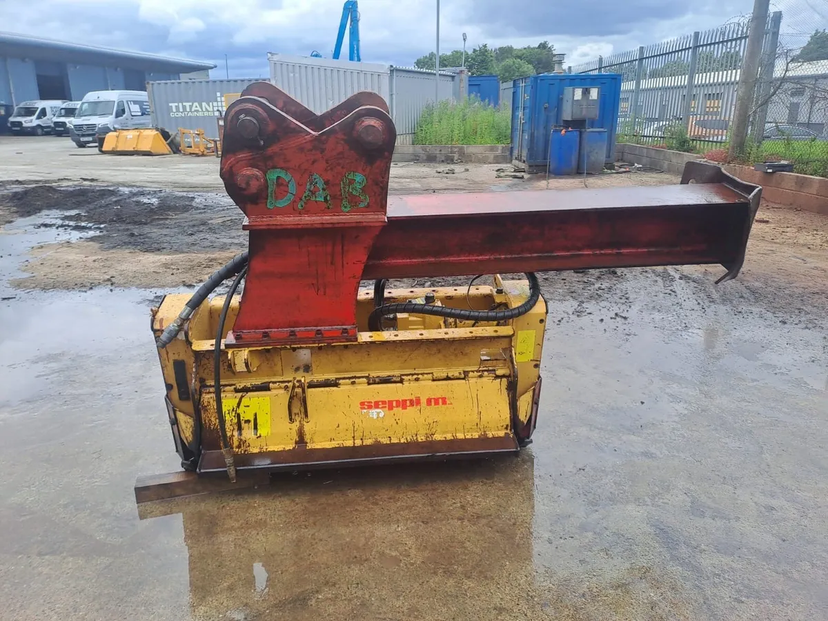 Seppi Fixed Tooth Mulcher for 13T/20T Excavator - Image 1