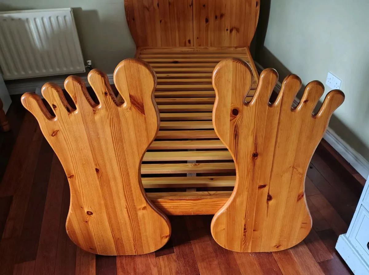 Child's Pine Single Bed - Image 3