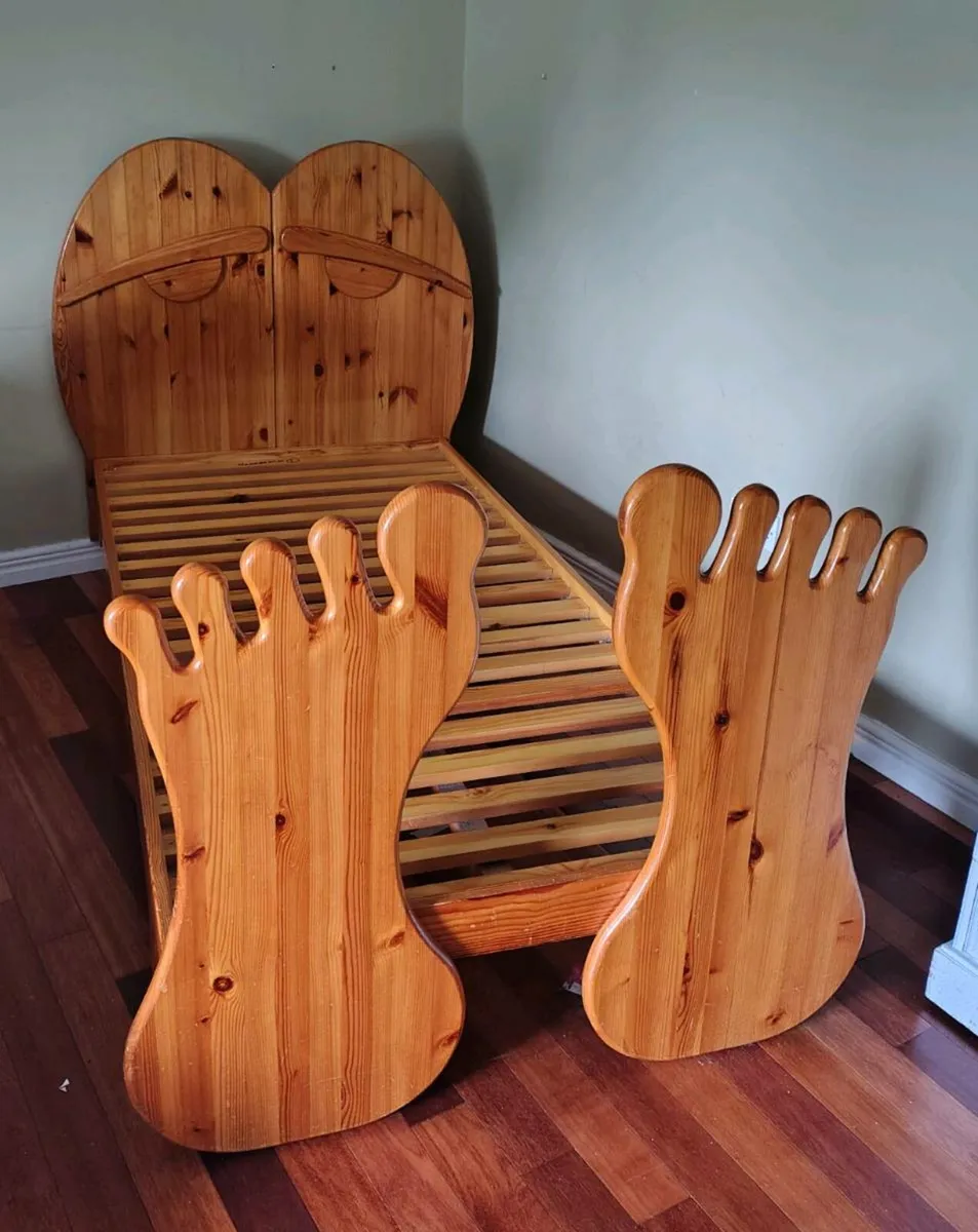 Child's Pine Single Bed - Image 4