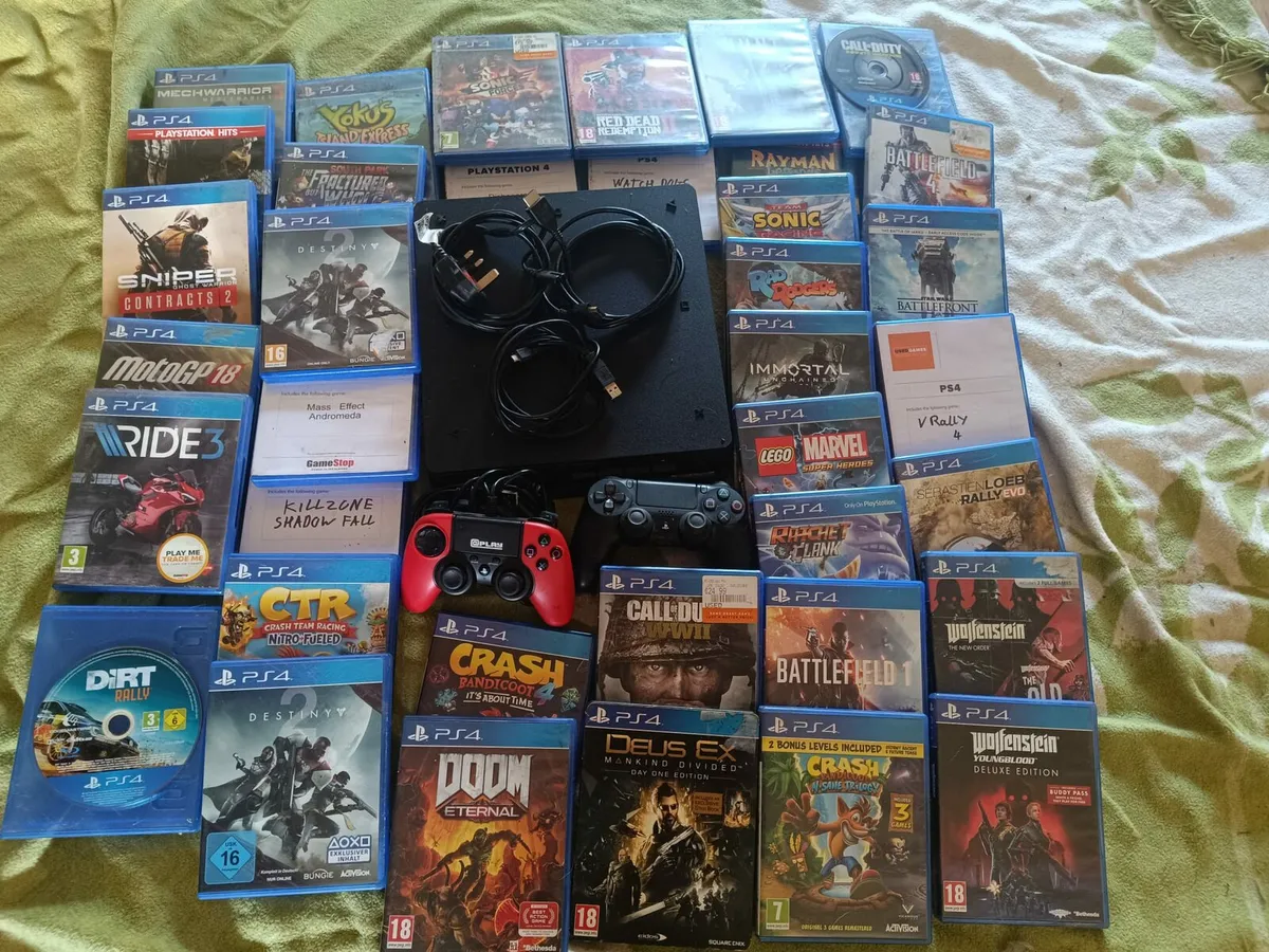 PS4 & 37 Games!
