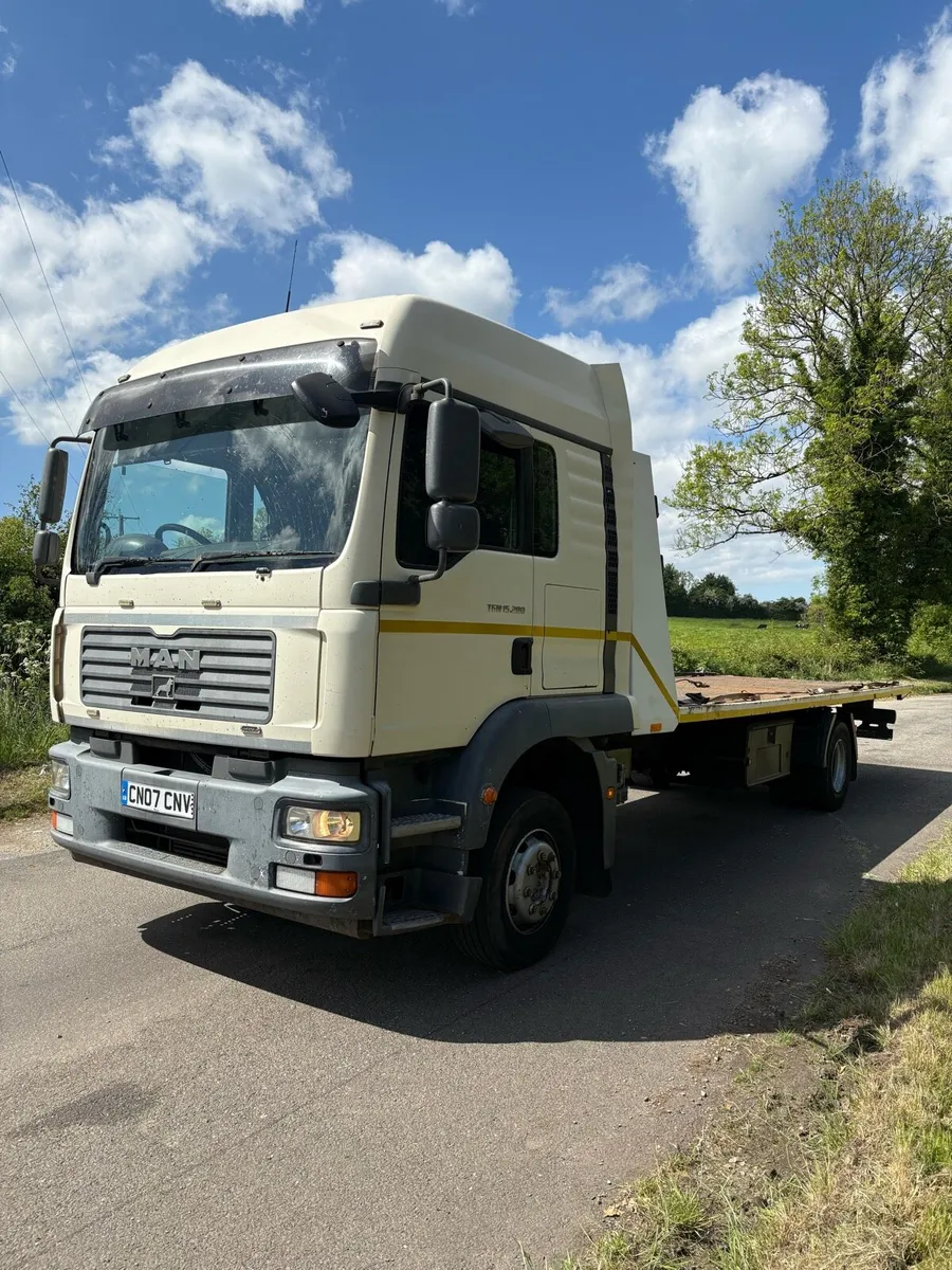 2007 man 15ton tilt and slide auto - Image 3