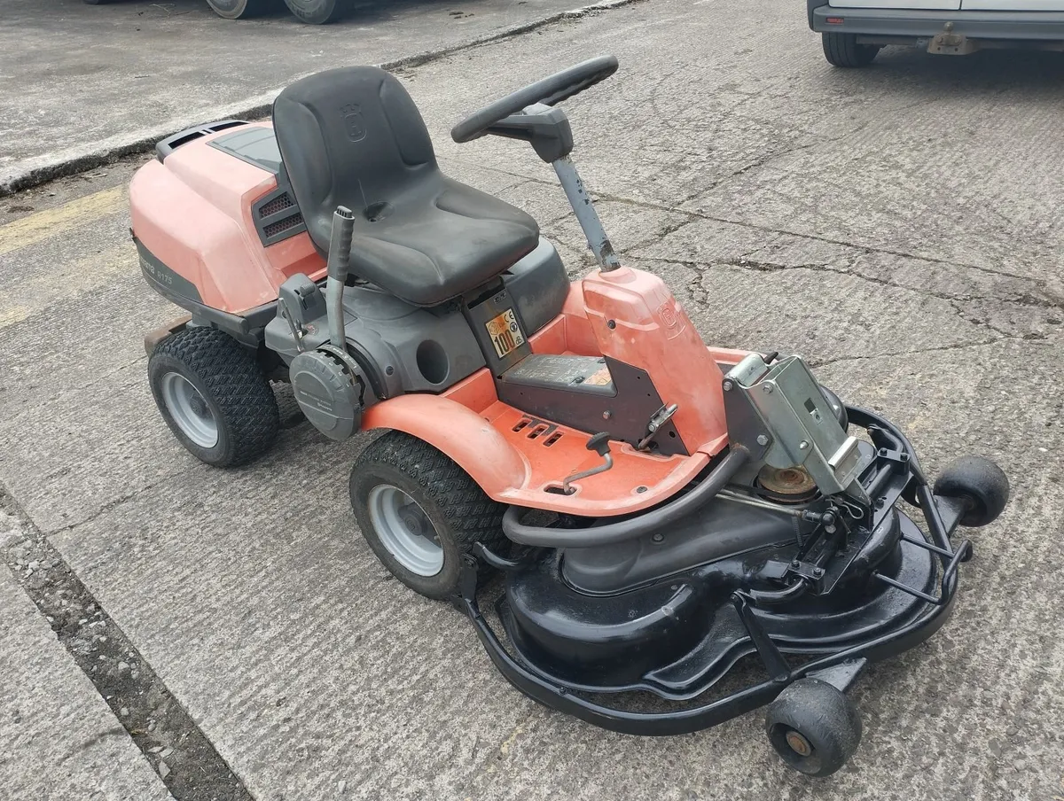 Ride on mower huskvarna rider 17,5 hp - Image 2