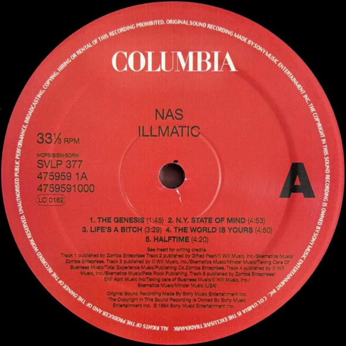 Nas Illmatic - Image 1