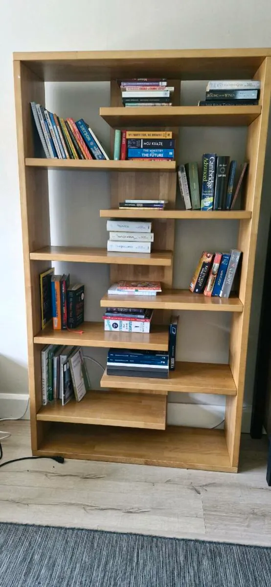 Oak bookshelf - Image 2