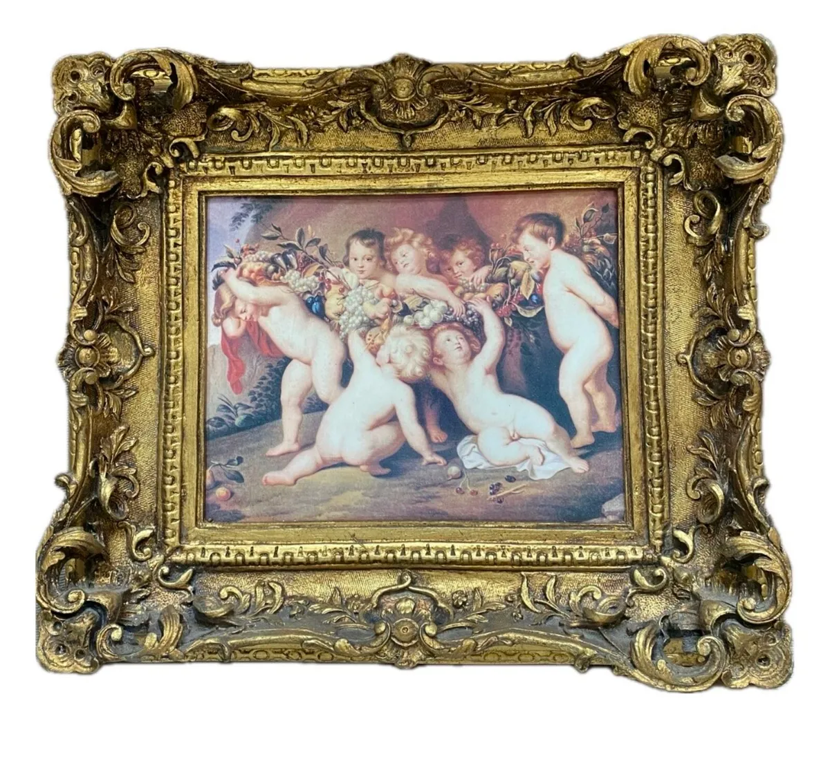 Antique style vintage painting - Image 1