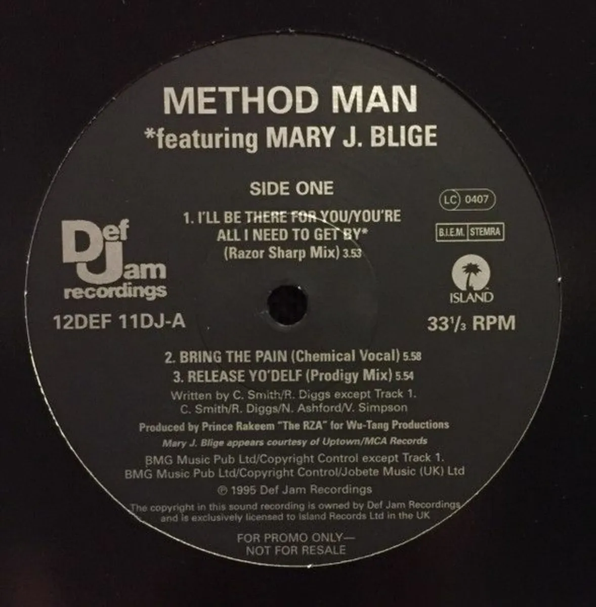 Method Man Featuring Mary J. Blige All I Need