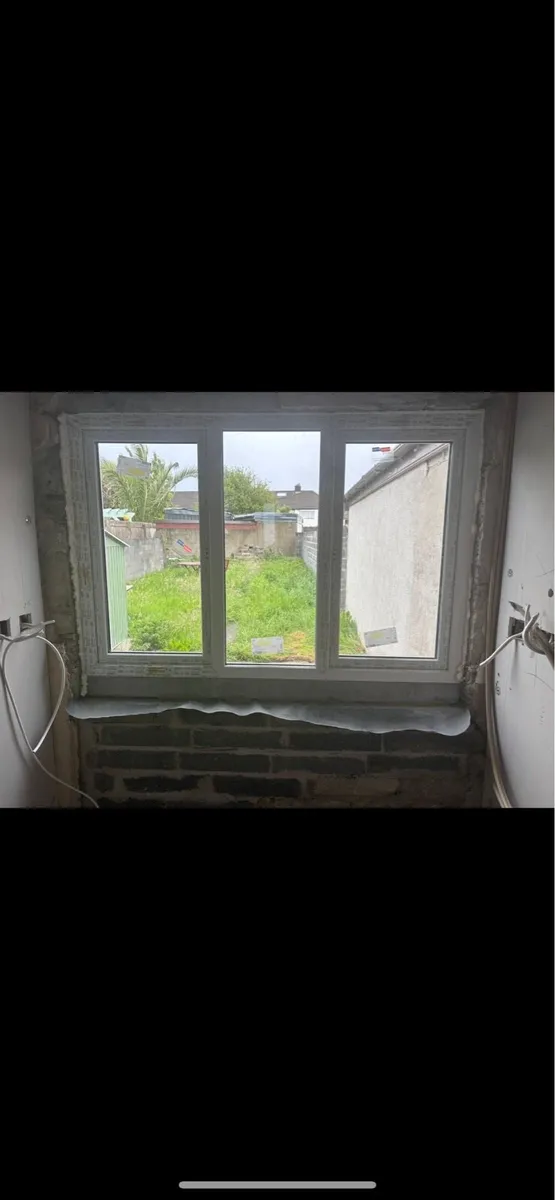 PVC window triple glazed