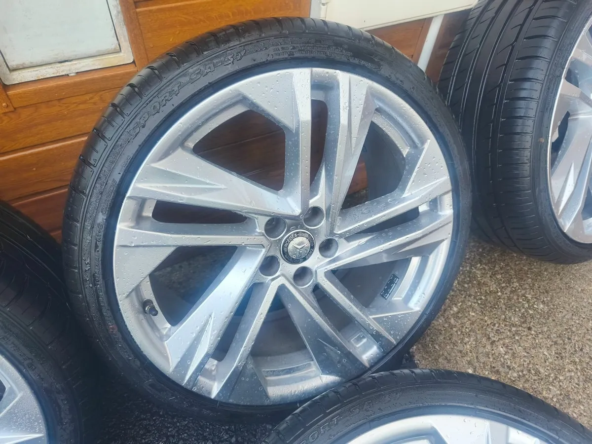 245/35/R20 5x112 alloys and wheels - Image 3