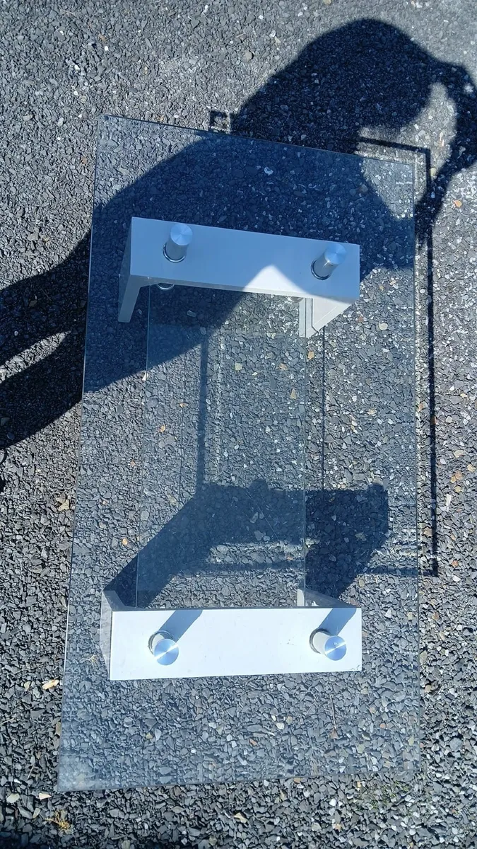 Glass coffee table - Image 3