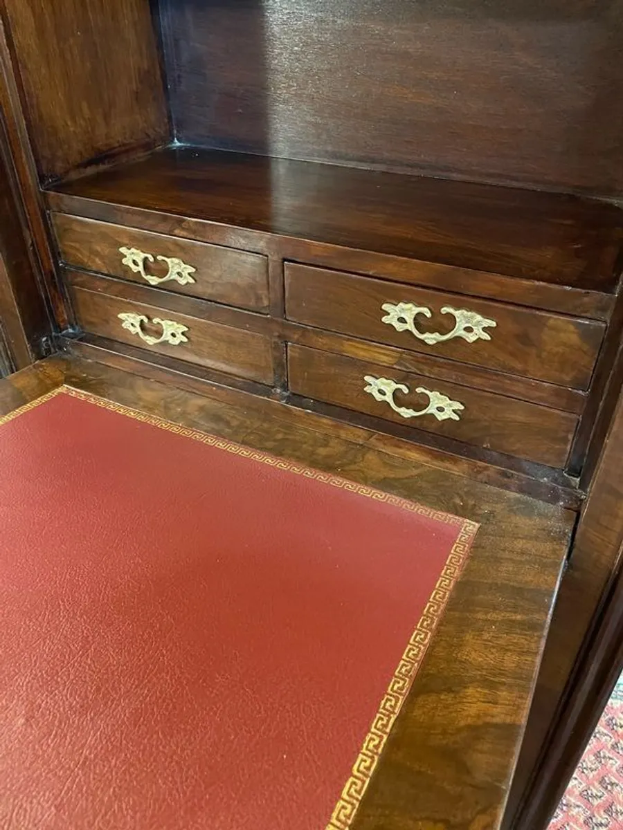 Beautiful Mahogany Veneered Empire Style Secretary / Desk. - Image 3