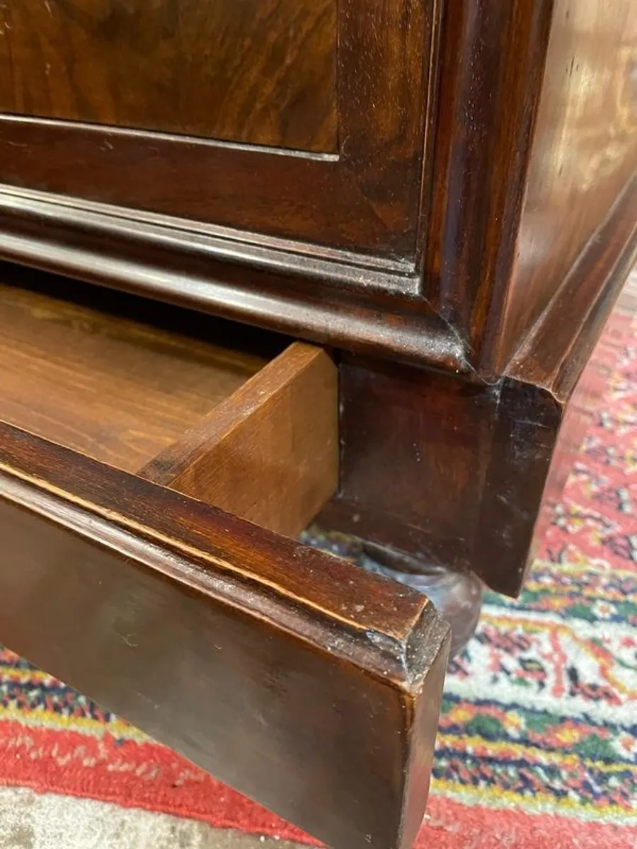 Beautiful Mahogany Veneered Empire Style Secretary / Desk. - Image 4