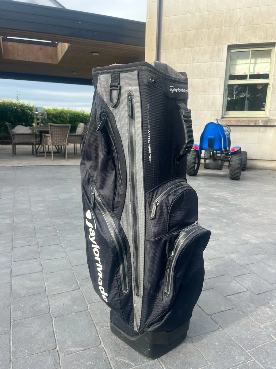 Black Taylormade Golf Bag - Image 1