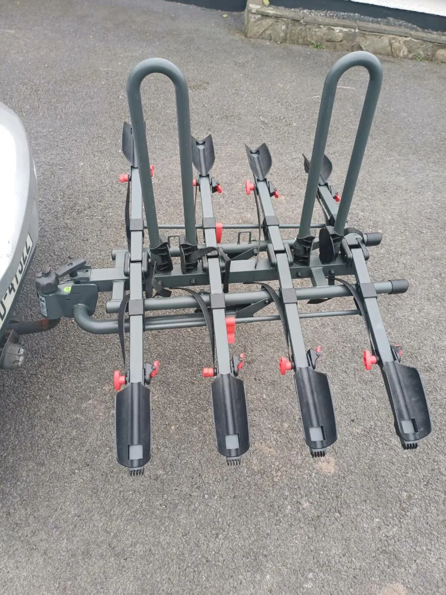 4 bike towbar mounted bike carrier rack - Image 3
