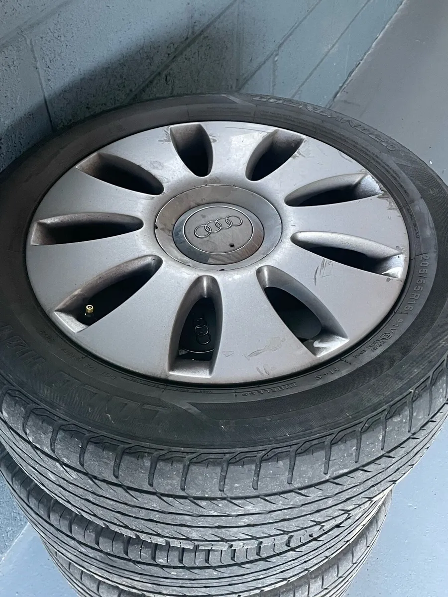 16” Audi Alloys with tyres - Image 2