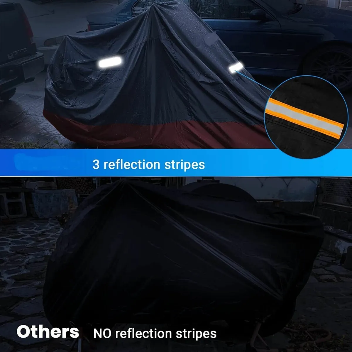 210D Motorbike Cover Waterproof Outdoor Use - Image 2