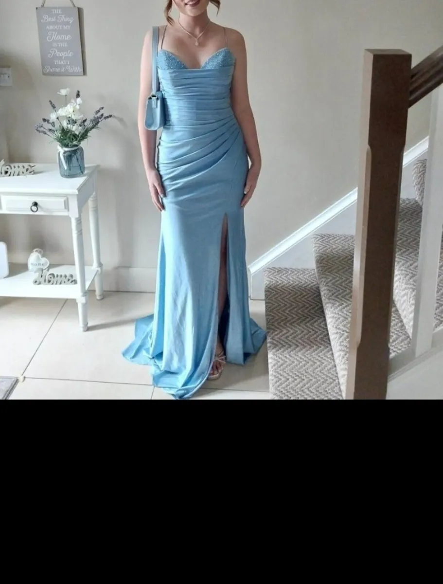 Sky blue dress - Image 2