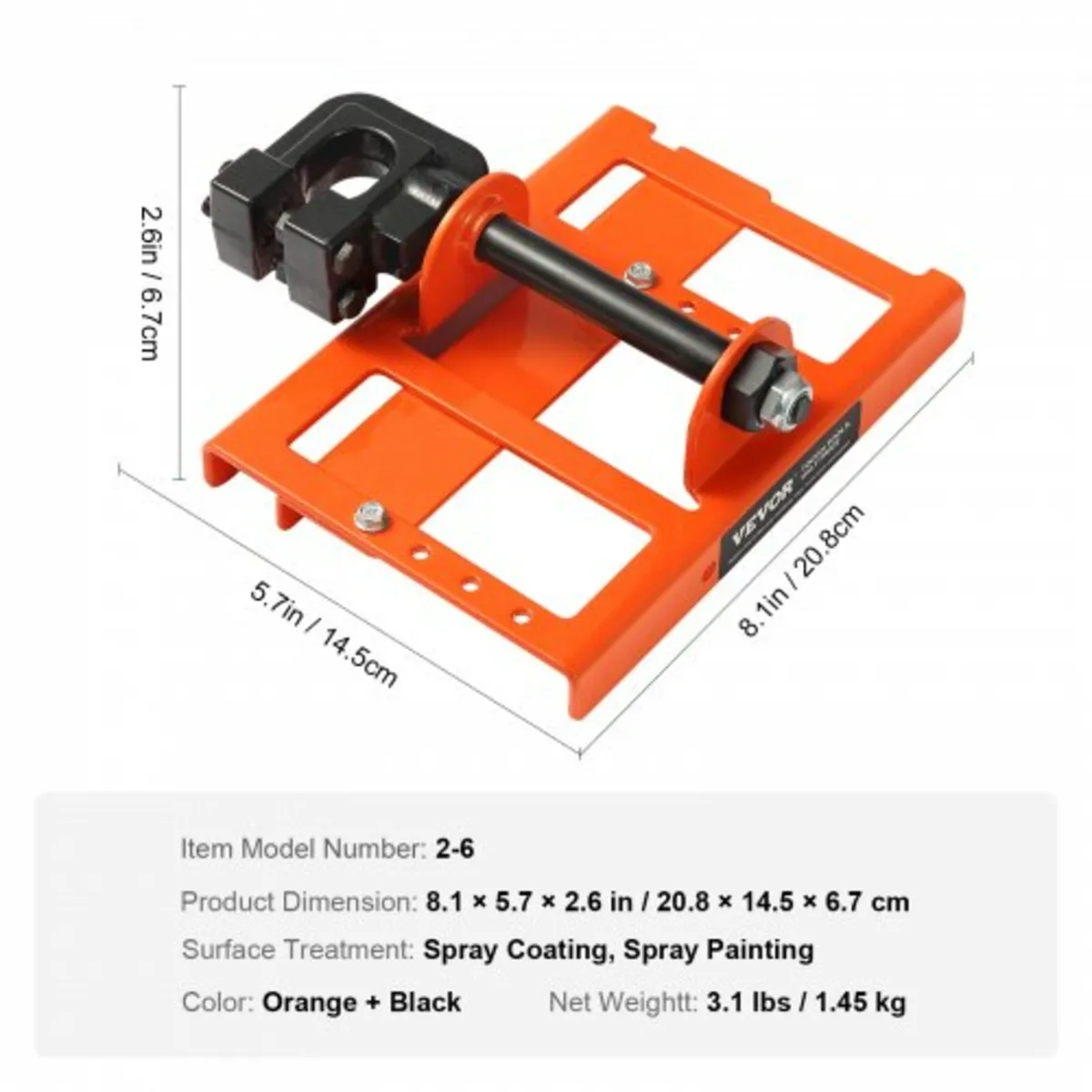 Chainsaw Mill Vertical Cast Iron Lumber Cutting Gu - Image 2