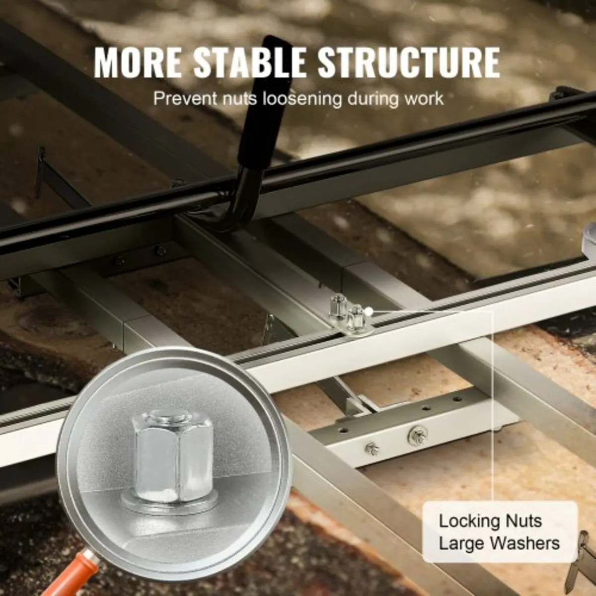 Chainsaw Mill and Rail Mill Guide System, Portable - Image 3