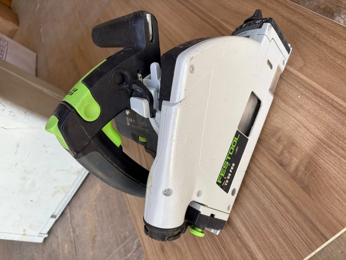 Plunge saw / Track saw festool ts 55 f master - Image 1