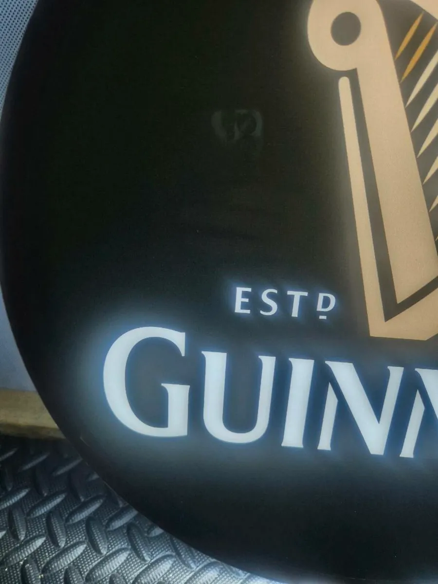 Guinness Irish stout dublin electric light sign - Image 3