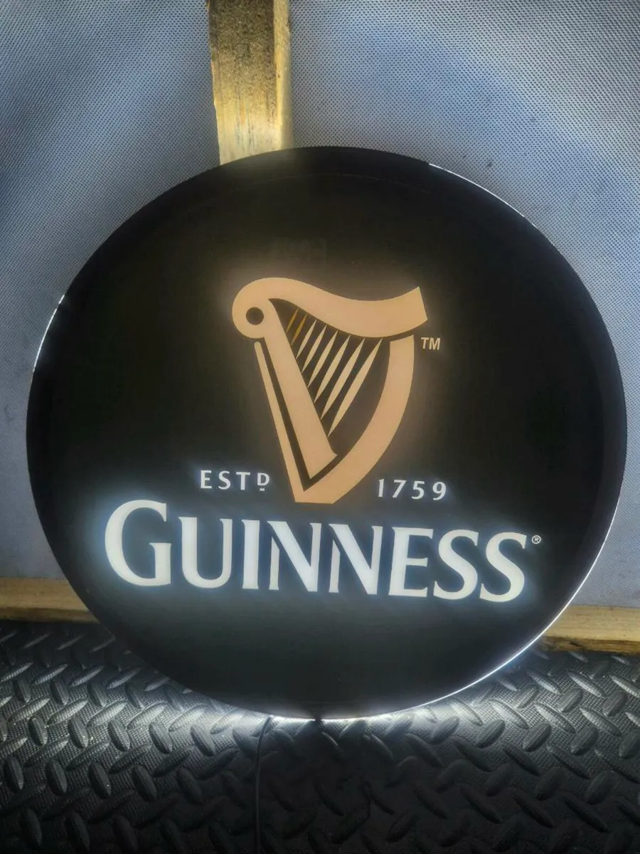 Guinness Irish stout dublin electric light sign - Image 4