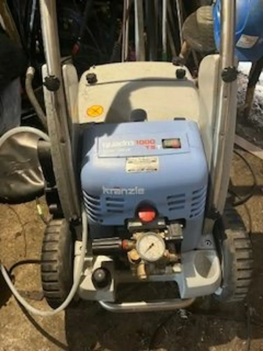 Kranzle 3phase power washer 3000psi - Image 1