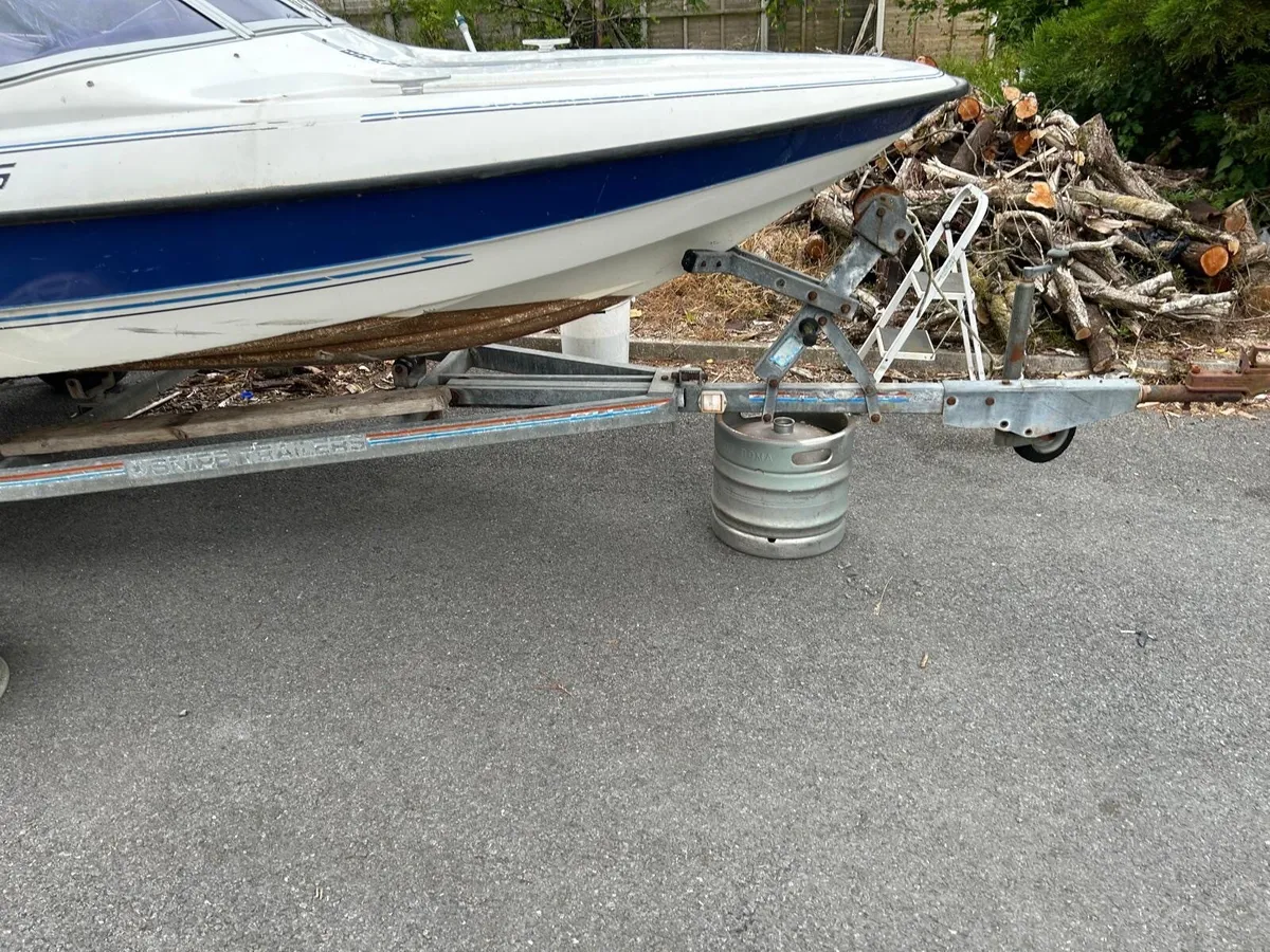 Boat engine and trailer - Image 4