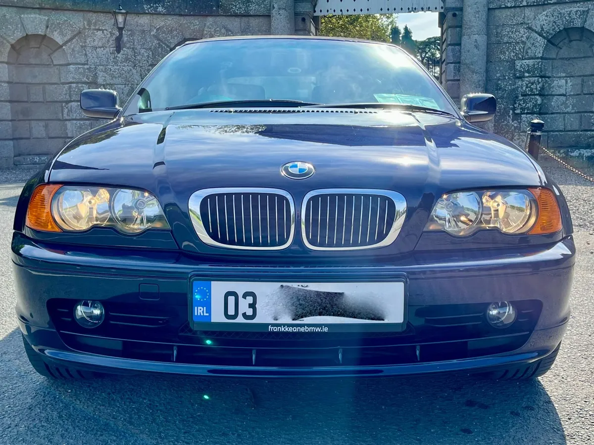 BMW E46 325i Convertible, 30,000 miles, Manual. - Image 1