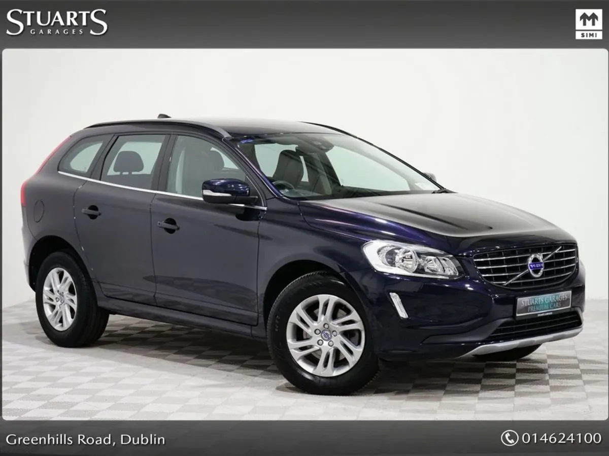 Volvo XC60 2.0 D4 SE NAV 190BHP 5dr sat Nav  Blac - Image 1