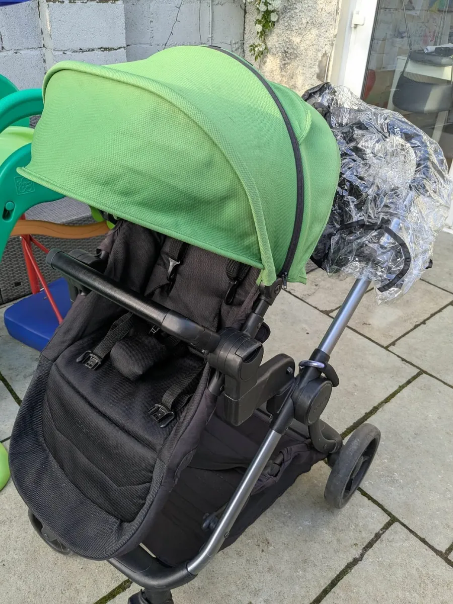 iCandy Lime moonrock Pushchair and carrycot bundle - Image 4