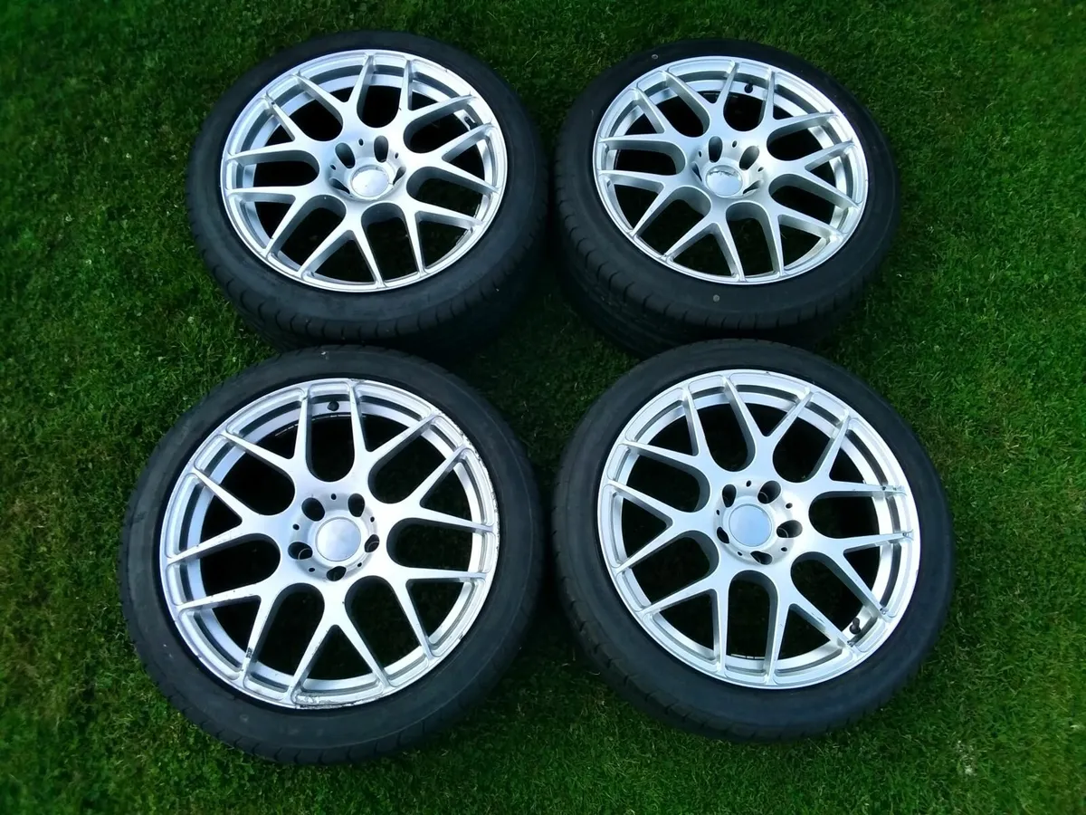 18" BBS style alloys 5x112  -Audi/VW - Image 1