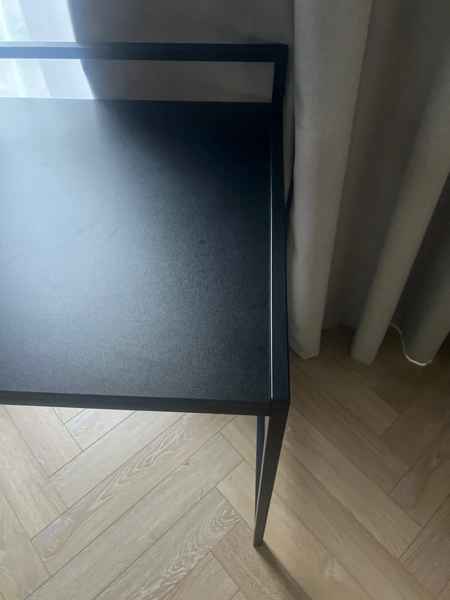 Jysk black desk - Image 2