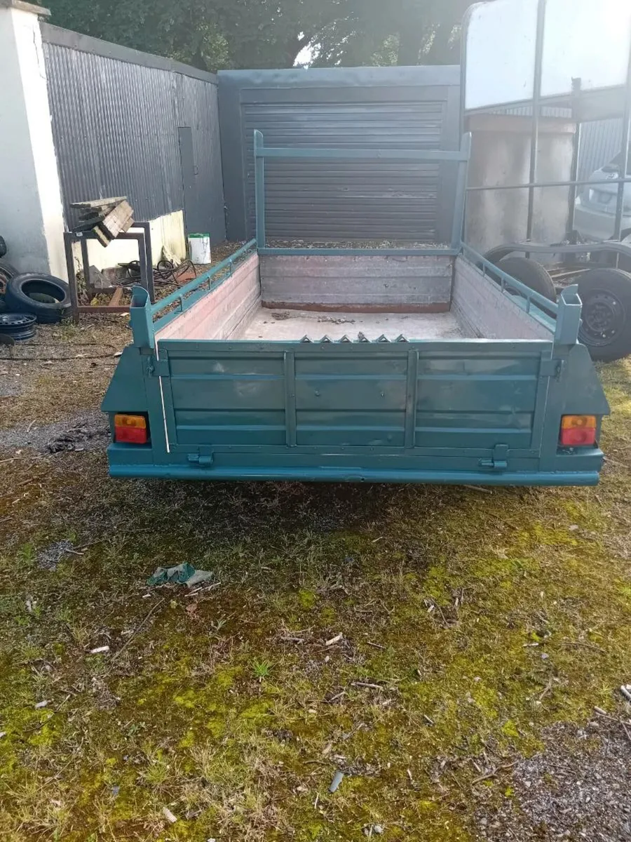 Joyce 8x4 builders trailer for sale - Image 1