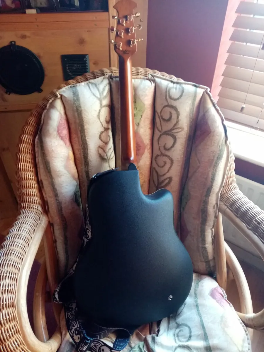 Left-Handed Acoustic-Electric Guitar - Image 2