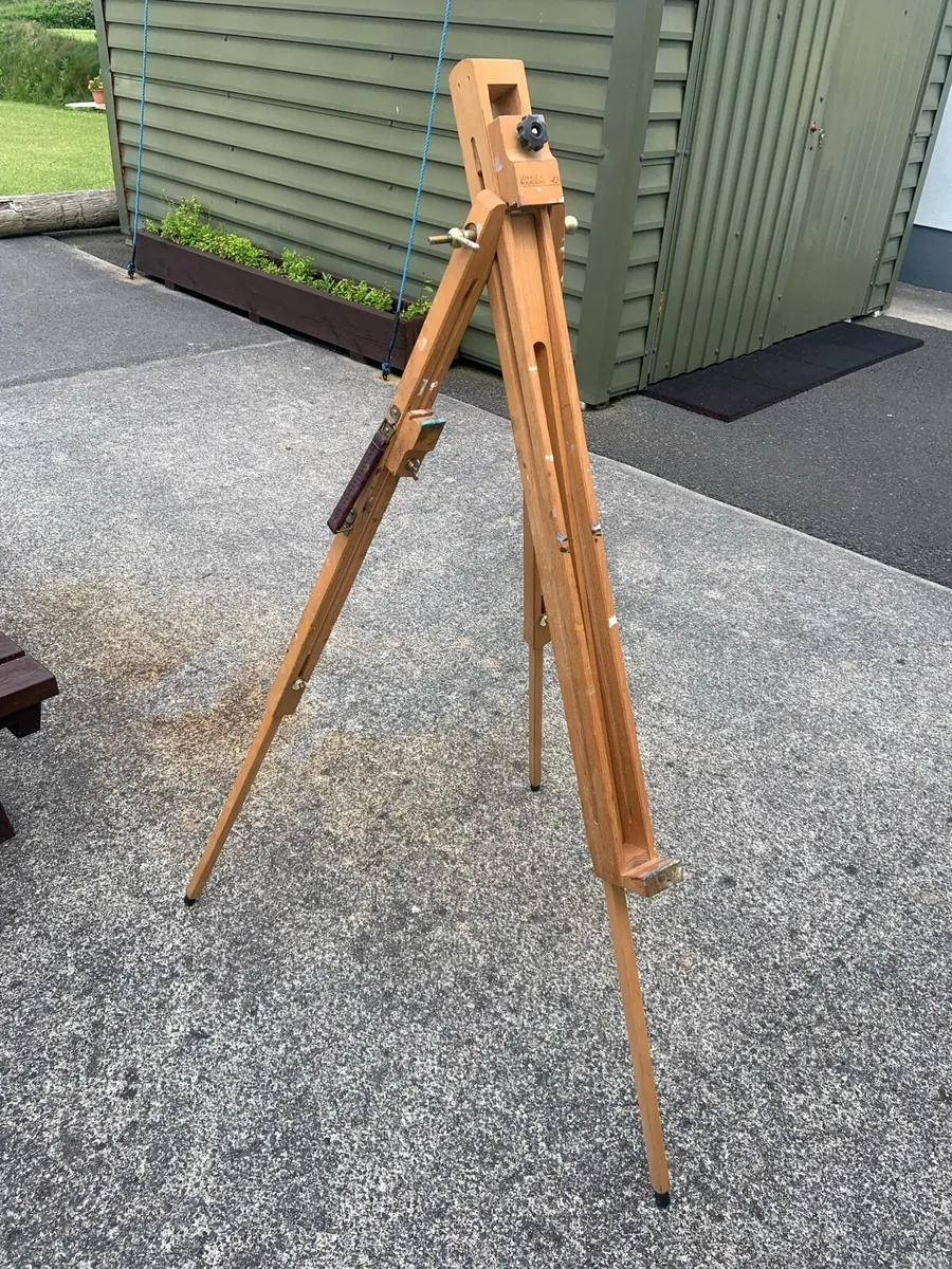 Wooden Artist Easel French Great Condition - Image 3