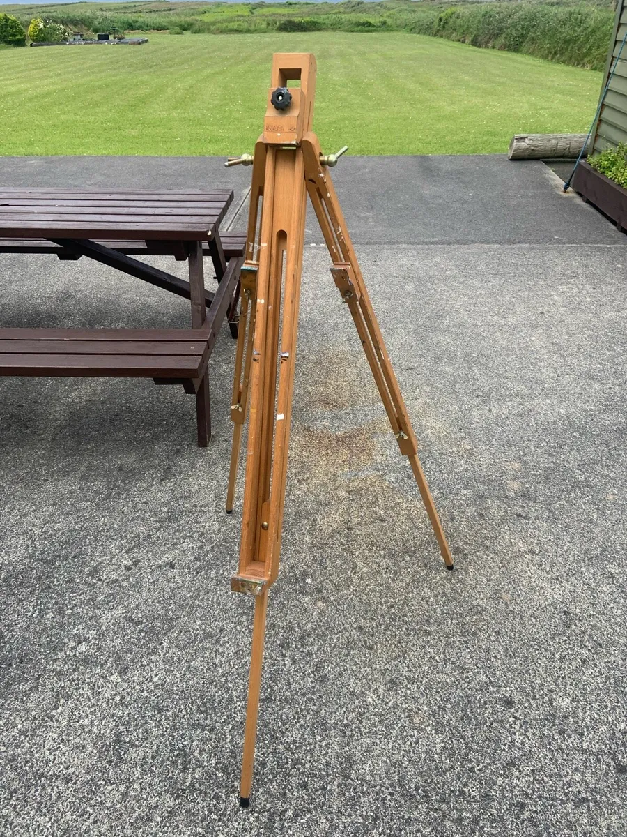 Wooden Artist Easel French Great Condition - Image 4