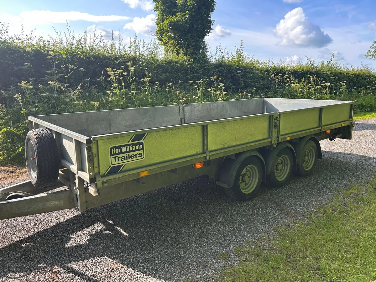 Ifor Williams 16x6.6 Lm166 Tri Axle Trailer - Image 4